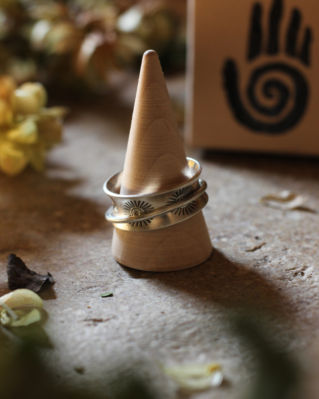 Bague sensorielle Soleïa Argent TAILLE 61