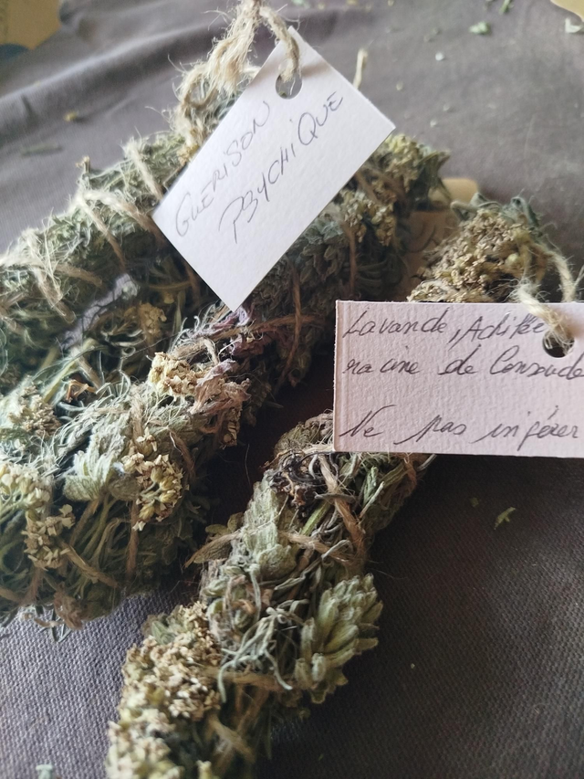 Fumigation guérison psychique 