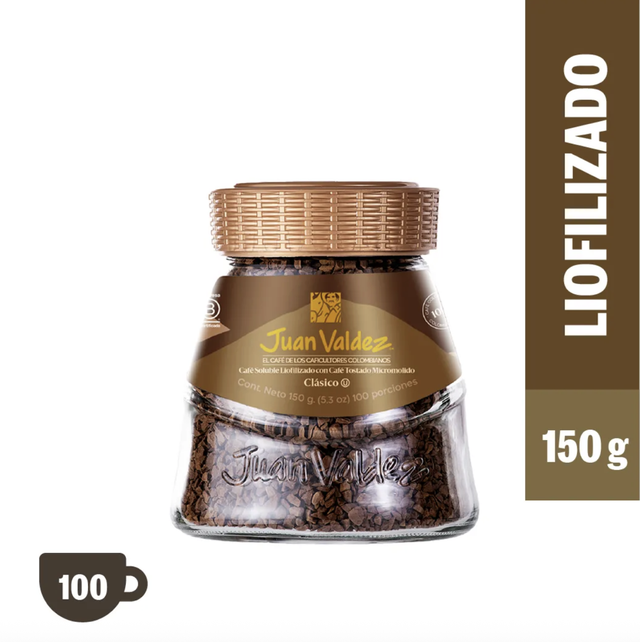 Café Liofilizado Tradicional 150 g