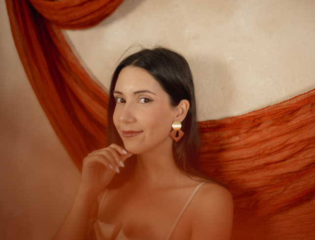 Polymer Clay Earrings ~ Vivian