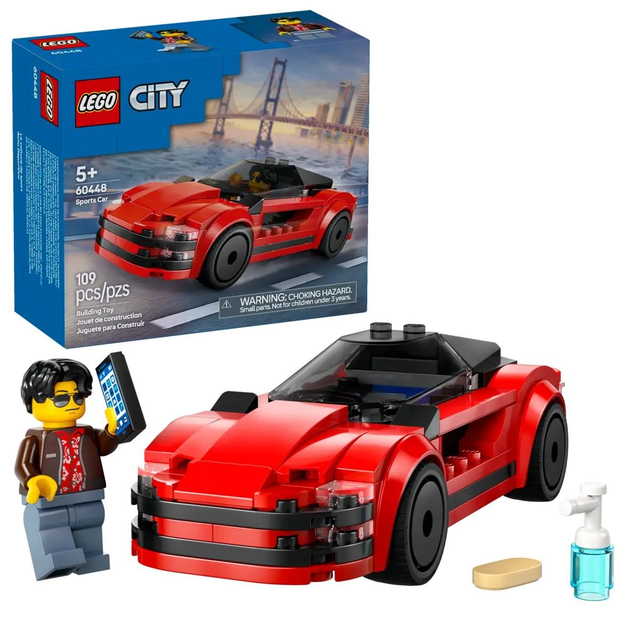 LEGO® 60448 Roter Sportwagen