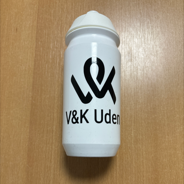 Bidon met Logo wit zwart opdruk 