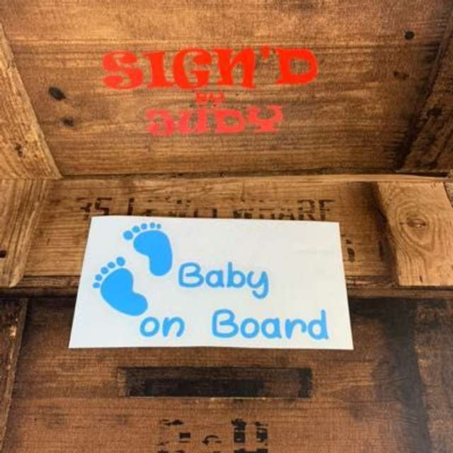 Baby On Board Sticker 
