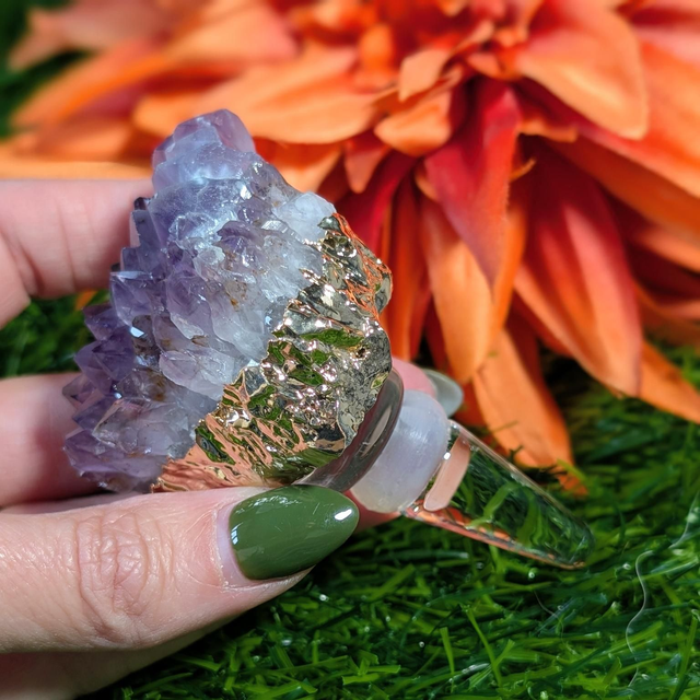 Amethyst Bottle/Wine Stopper 