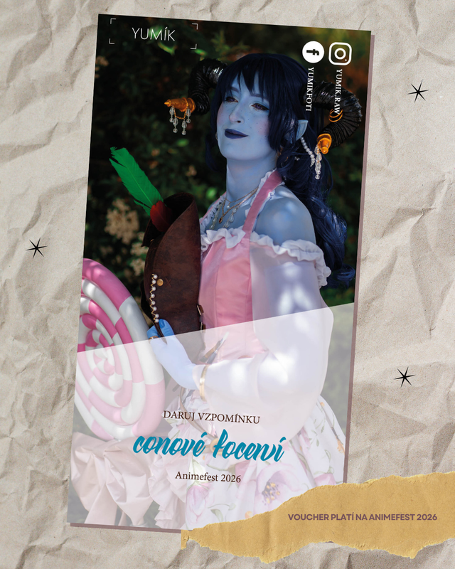 DÁRKOVÝ POUKAZ - Cosplay Animefest 2026