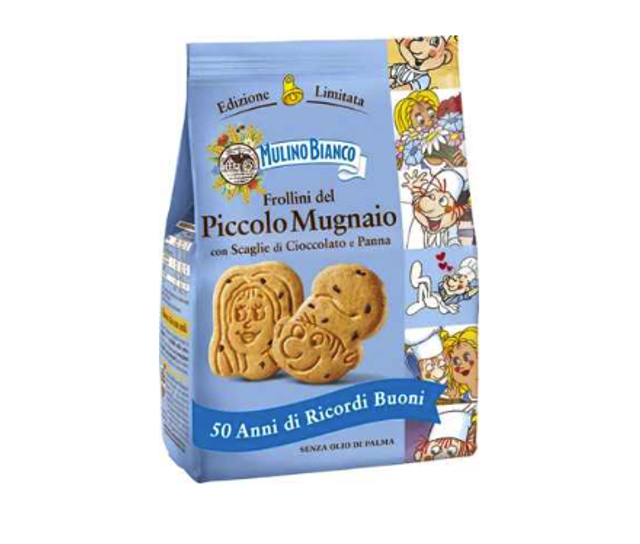 Mulino Bianco - Piccolo Mugnaio csokidarabkás keksz 300g