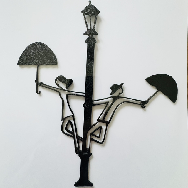 À deux sous la pluie