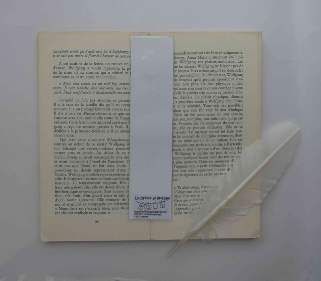 Le marque-page des boules de Noël