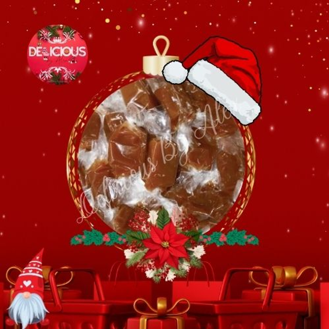 Caramels tendres au beurre salé et à la fleur de sel de guérande - 100g ou au KG