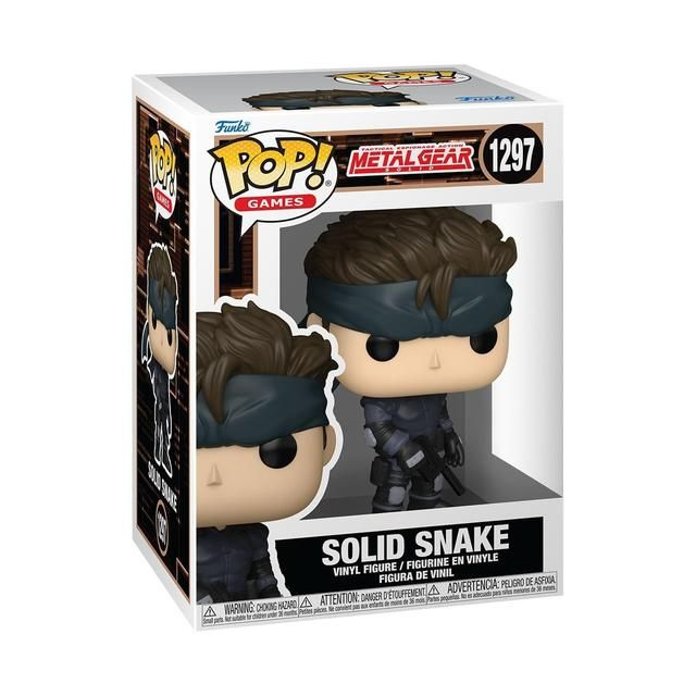 Metal Gear Solid: Solid Snake Vinyl Figure Pop! #1297