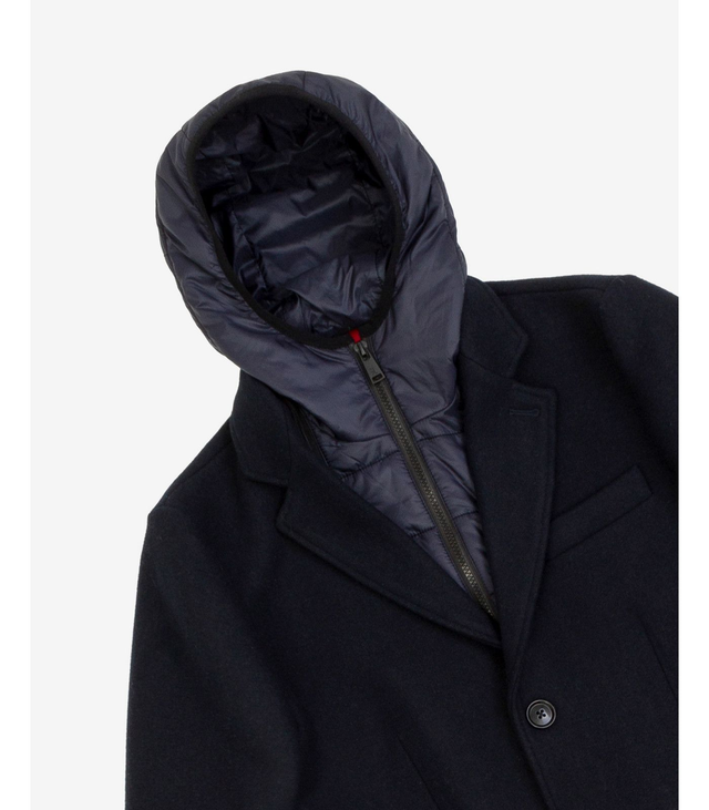 5050 - Gianni Lupo Uomo Cappotto con cappuccio