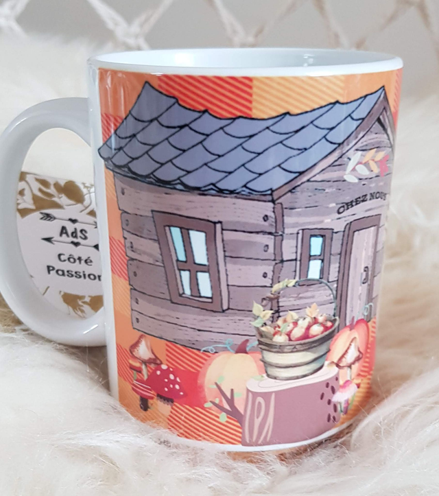 Mug - Ecureuil fait maison (7h)