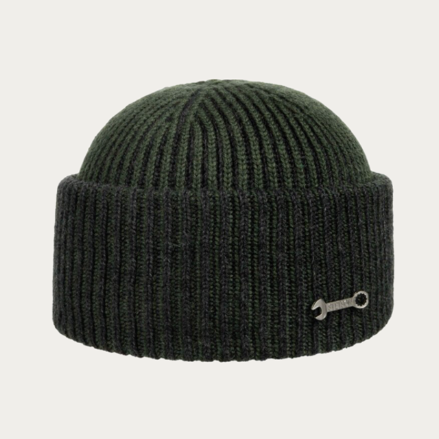 Stetson Beanie Wool Garage Team Olive