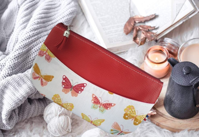 Pochette "Mila" Papillon