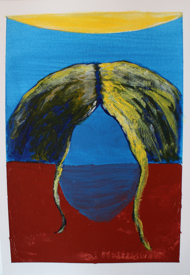 Acrylique sur papier | TAHRA, la Raisonnable