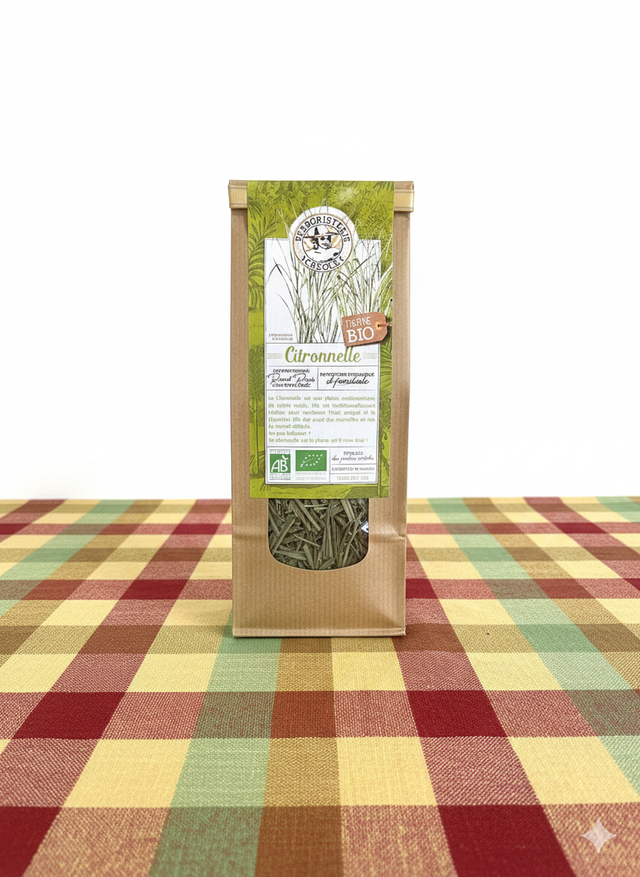 Tisane Citronnelle, vrac, Herboristerie Créole, 35gr