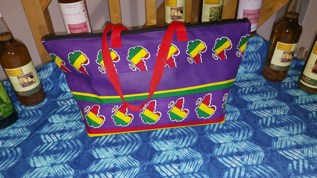 Sac à main Purple Africa - Taille L