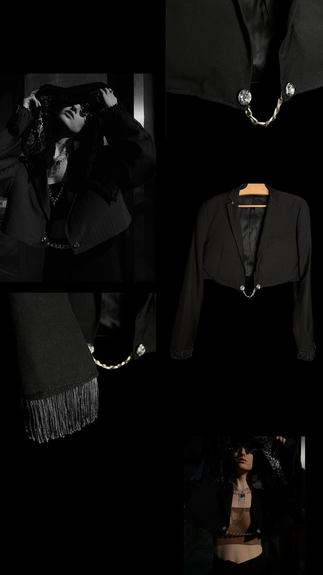 Blazer Upcycled - Henri(ette) - L