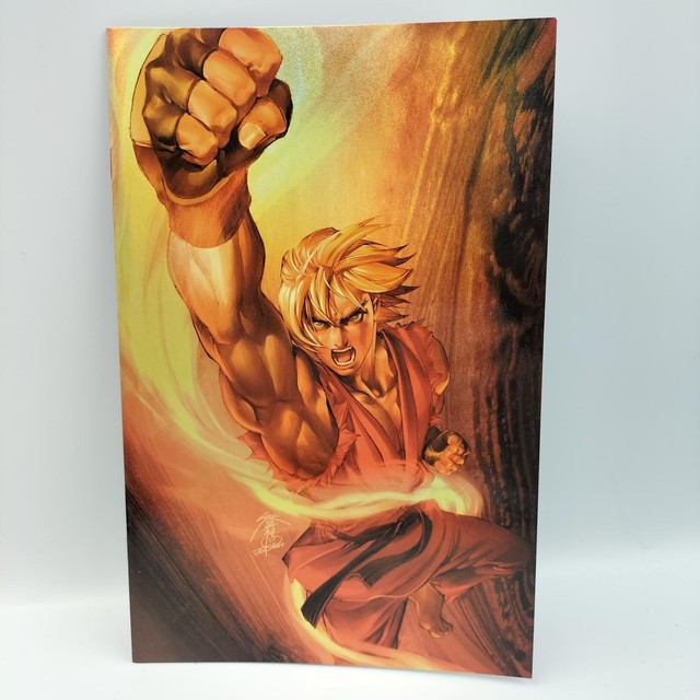 Street Fighter #2 Ken Power Foil Cover 