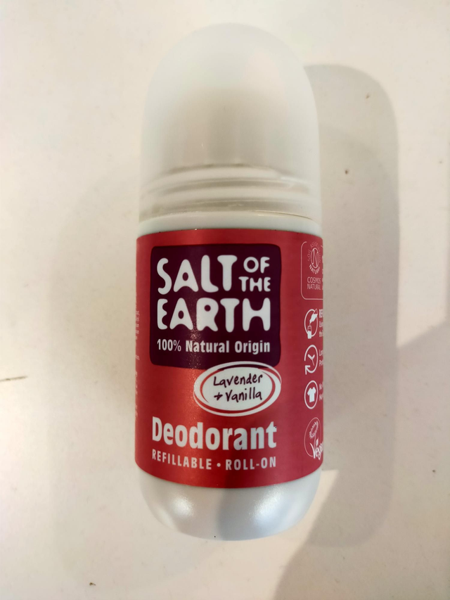  Lavender &amp; Vanilla Roll-On Deodorant 75ml (Salt Of the Earth) 55584