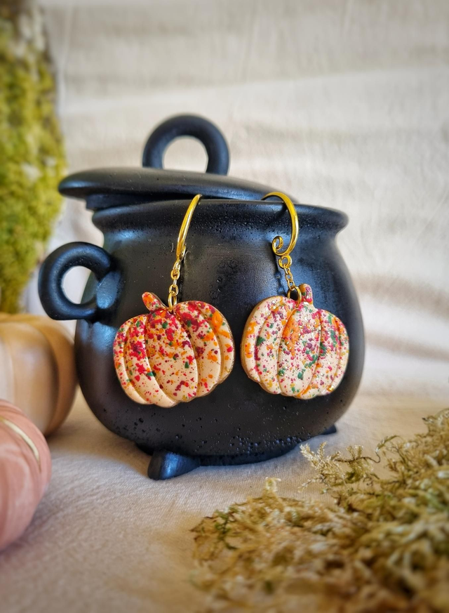Collection Automne - Citrouille confettis 