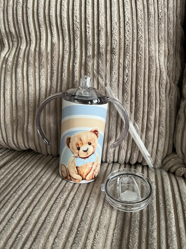 12oz Stainless Steel Tumbler With Sippy Cup Lid