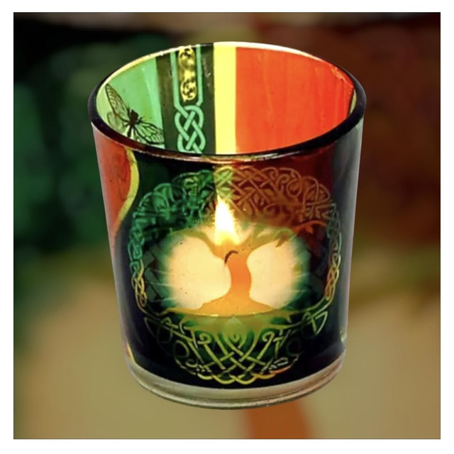 Photophore &quot;Arbre de vie&quot;