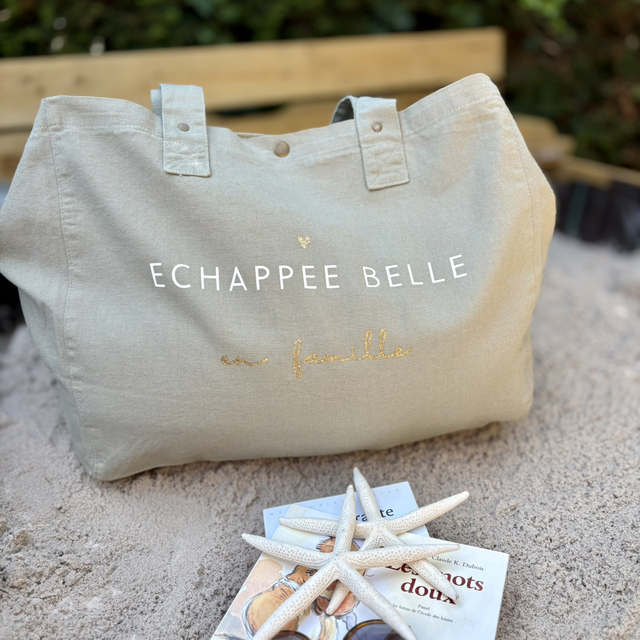 Marion le sac en coton - Échappée belle en famille 