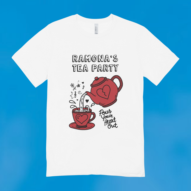 Pre-order "Pour Your Heart Out" Tee! 👕🫖♥️