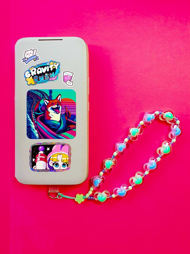 Cool Kids Accessorize! Phone/Camera strap, Minty Sky