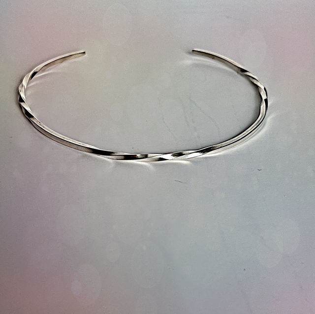 Silver Cuff Bangle