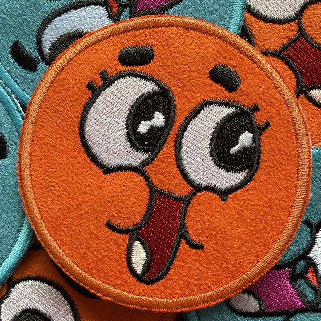 Patch brodé inspiré de Darwin