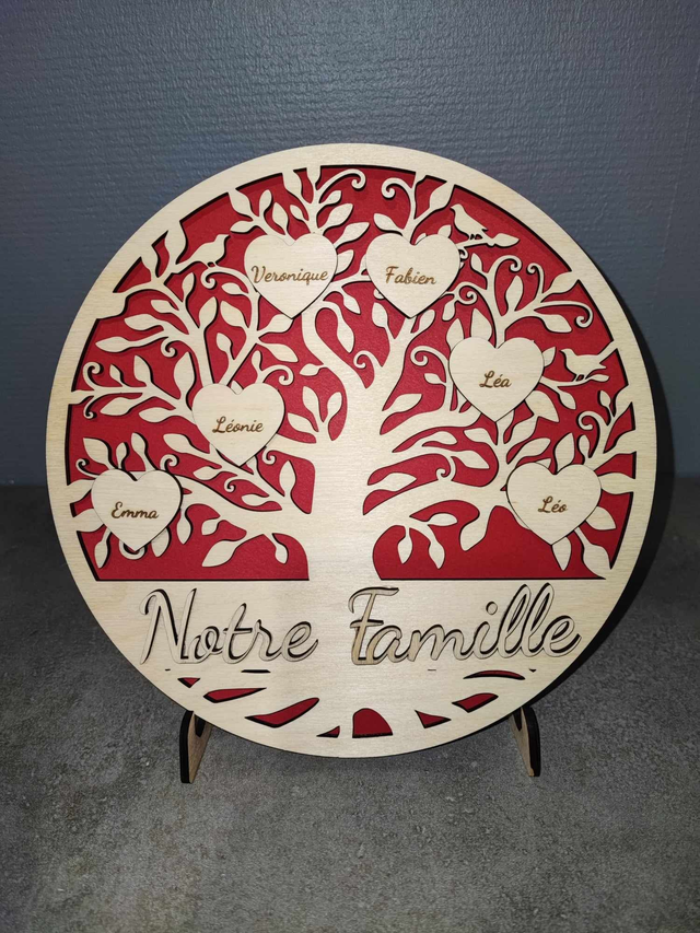 Arbre de vie en relief