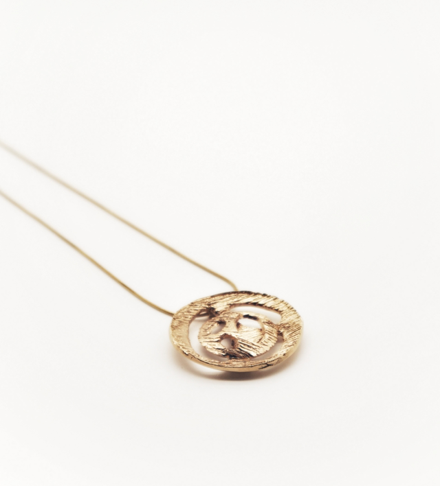 Colar Comprido Circulos Orgânicos Duplos KAI01TX007