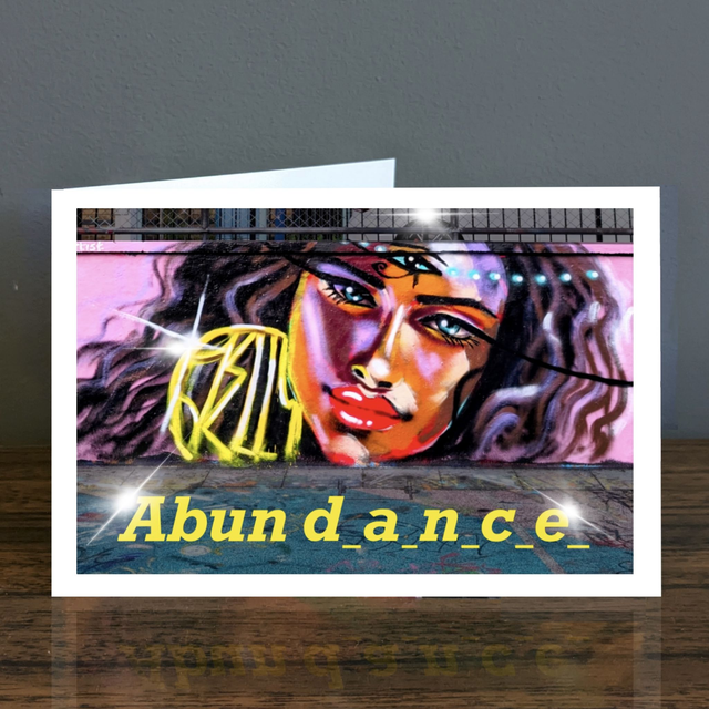 ABUNDANCE card