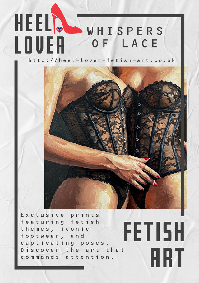 Whispers Of Lace (Exclusive One Off Print)  600mm x 600mm Canvas 
