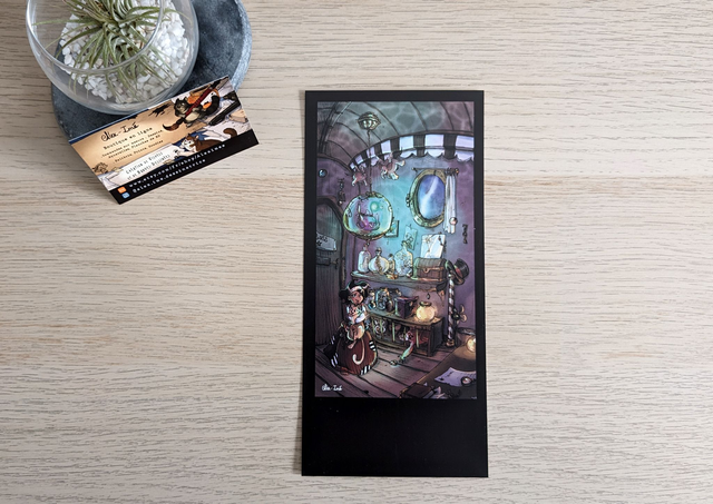 Gloomy Circus, exlibris, 10x21cm