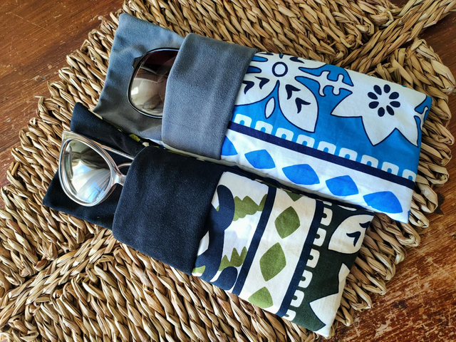 Duo pochettes lunettes