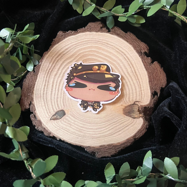 Sticker Jojo&#039;s Bizarre Adventure // Silly Jotaro Kujo