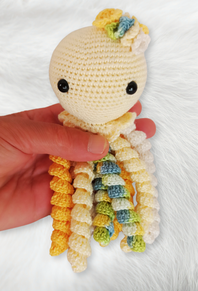 Polvo em Amigurumi