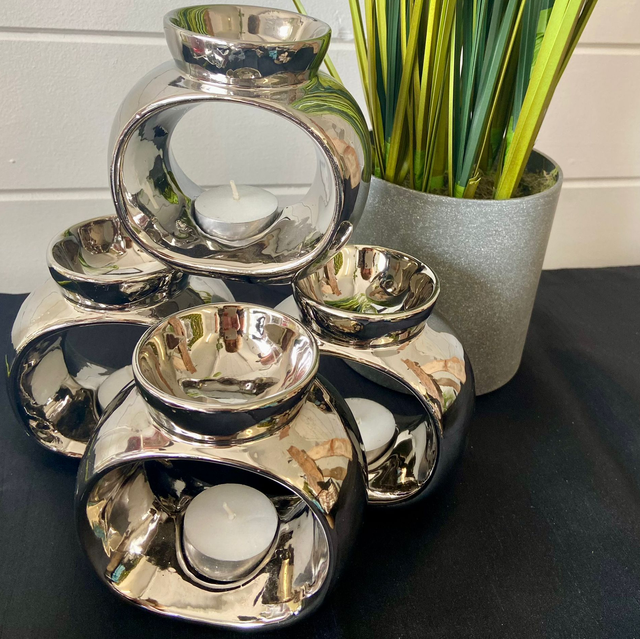 Chrome Wax Burner