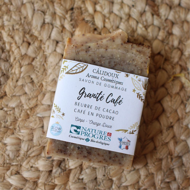 Savon gommage café 