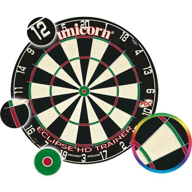 Unicorn HD Trainer Dartboard 054722794389