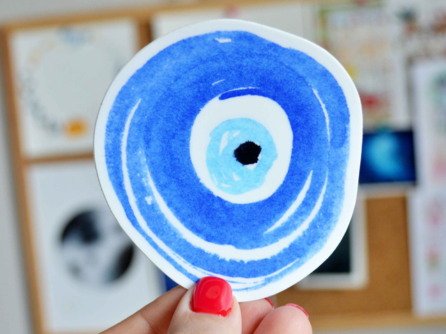Stickers Oeil de protection