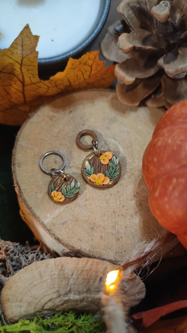 Marqueur Porte de Hobbit orange lot de 2