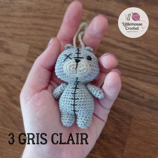 Nounours grunge suspension