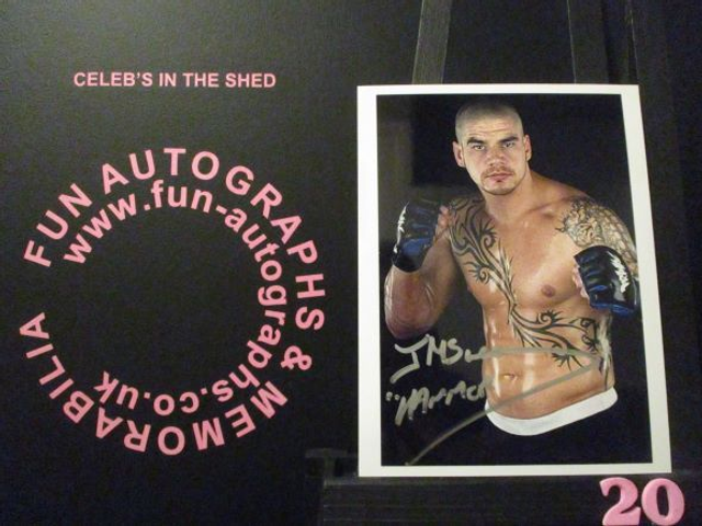 James 'The Hammer' McSweeney Authentic Autographed 6x4.5 Photograph (G20)