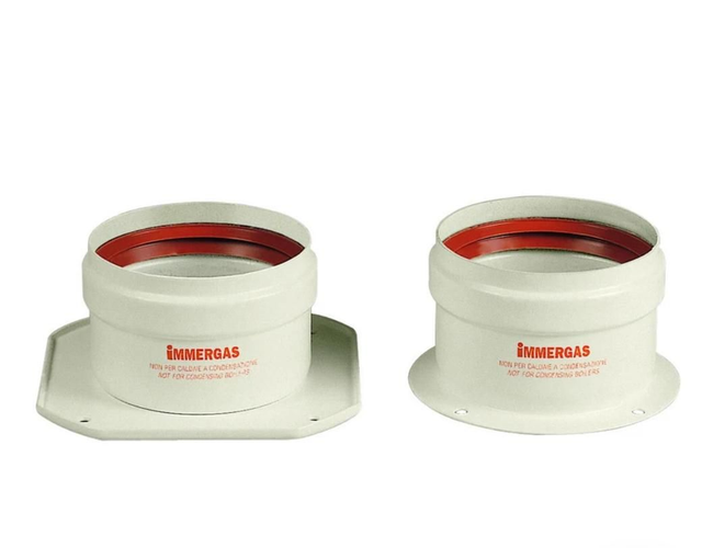 Kit Tronchetto Fumi 3.011570 per Caldaia Immergas 80/80 Serie Blu 