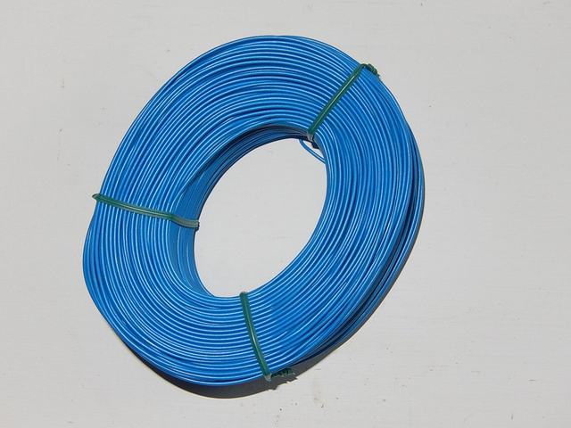 câble souple bleu blau 100 ml 0,14mm² Herkat 3673