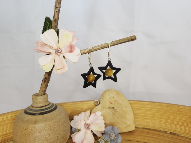 Boucles d'oreilles ORIGINE "Etoile"